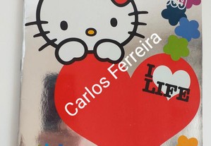 Caderneta Completa Hello Kitty - I love life