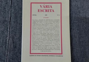 Vária Escrita-N.º 6-Sintra-1999 (Camiliana)