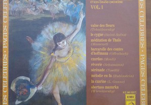 vinil: Franck Pourcel et Son Grand Orchestre "Pages celebres", volumes 1, 2 e 4