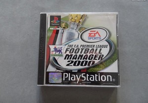 Jogo Playstation 1 Football Manager 2000