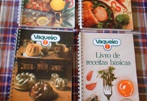 Conjunto de livros de receitas culinarias Vaqueiro