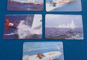 Calendários diversos desportos náuticos 1987 (2 fotos) Ler descrição