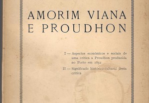 Victor de Sá. Amorim Viana e Proudhon.