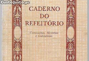 Caderno do Refeitório. Comezainas, Mezinhas e Guloseimas. (António de Mendonça Mengo, mns. conventual séc. XVIII).