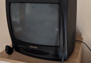 Dois televisores de caixa