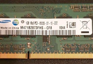 Várias Memórias RAM para PCs Portáteis (SO-DIMMs)!