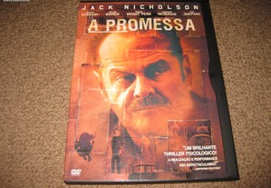 DVD "A Promessa" com Jack Nicholson/Snapper/Raro!
