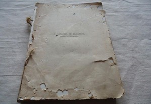 Livro antigo sem capa D. Catarina de Bragança -Rainha de Inglaterra 1941