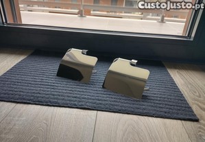 Porta-rolos Sensea Quaddro tampa cromado - Novo