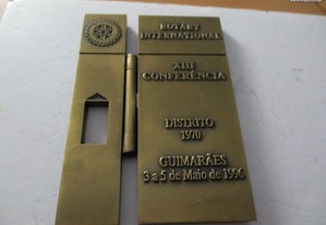 Medalha Rotary Internacional Guimarães 1996 Of.Envio