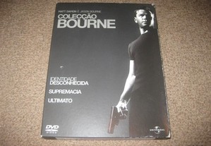 Trilogia em DVD "Jason Bourne" com Matt Damon com Box Arquivadora e em Digipack!