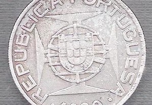 Moeda S. Tome e Príncipe 10$00 Escudos 1939