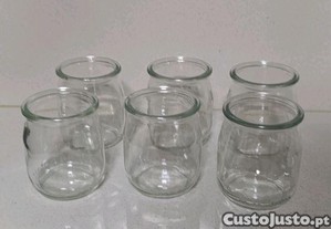 Conjunto de potes para doces