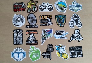 100 Autocolantes Adesivos Stickers Bike Bmw Downhill Ciclismo Btt