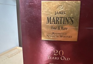 James Martins 20 anos c/ caixa whisky