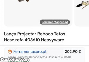 Pistola de projetar nova