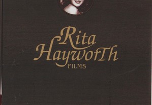 Dvd Caixa com 5 filmes de Rita Hayworth - apresentados numa caixa rígida - com livro de 80 páginas
