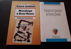 Obras de Mário Dionísio e Fernando Assis Pacheco