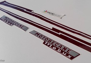 Motobecane Mobyx X7 X1 autocolantes emblemas decal
