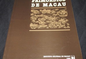 Livro Primórdios de Macau Padre Manuel Teixeira