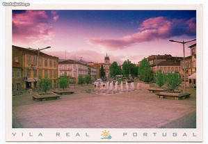 Vila Real - postal ilustrado