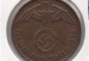 Alemanha (3º Reich) - 2 Reichspfennig 1938 G-bela