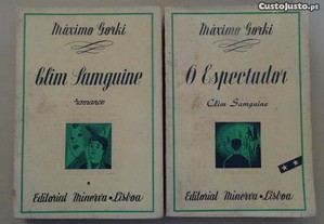 "Clim Sanguine" de Maximo Gorki - 2 Volumes