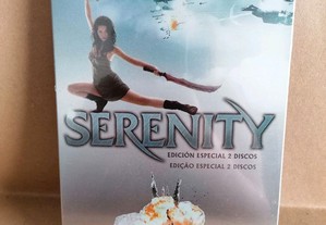 Dvd duplo Serenity edição de colecionador, selado