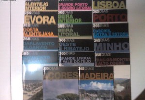 Fasciculos lugares Lisboa e Porto-guias regiões