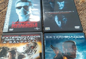 O Exterminador Implacável (1984-2015) Arnold Schwarzenegger IMDB: 8.1