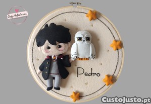 Decorao Bastidor Harry Potter