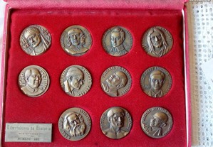 Medalhas colecção Libertadores da História