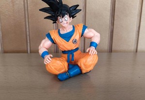 Boneco Figura Son Goku Pernas Cruzadas