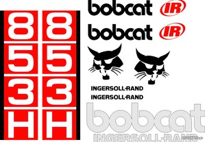 Kit autocolantes Bobcat 853H