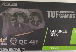 Placa gráfica ASUS TUF Gaming GeForce® GTX 1650 OC Edition