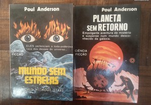 Conjunto de 2 livros de Poul Anderson.
