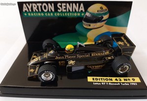 Ayrton Senna F1 Lotus 97 T Renault Turbo 1985