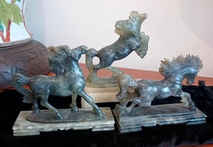 Lindas Esculturas Chinesas sec. xix.