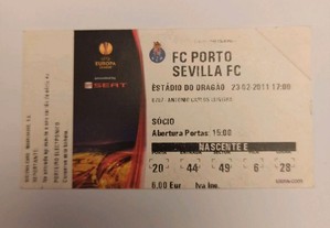 Bilhete UEFA Europa - Porto vs Sevilla FC