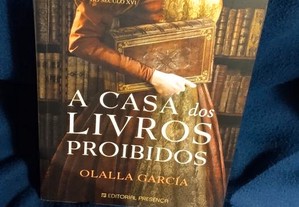 A Casa dos Livros Proibidos, de Olalla García. Novo.
