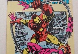 The Invincible Iron Man 168 Marvel Comics 1983 BD Banda Desenhada Machine Man bronze age