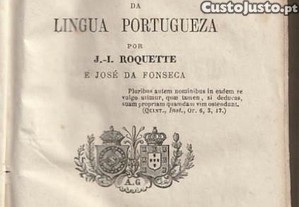 Diccionario dos synomymos poetico e de epithetos da lingua portugueza