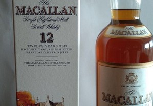 Whisky The Macallan 12 Y Sherry Oak - Old Bottle