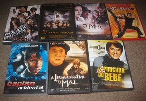 7 Filmes em DVD com Jackie Chan