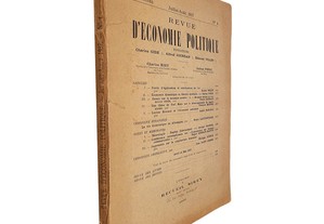 Revue d'Économie Politique (51e Année - Juillet-Août 1937 - N.º 4 - Fonds d'égalisation et stérilisation de l'or) - Robert Wolf