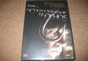 DVD "O Coleccionador de Olhos" com Kane