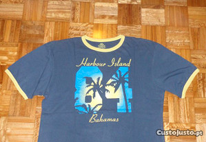 T-shirt de homem azul CS Active Harbour Island