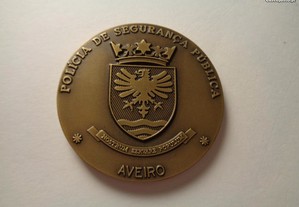Medalha Policia Segurança Pública Aveiro