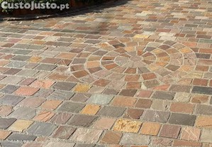Pedras da india de varias cores