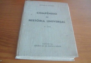 Compêndio de História Universal 5 ano de António G.Mattoso